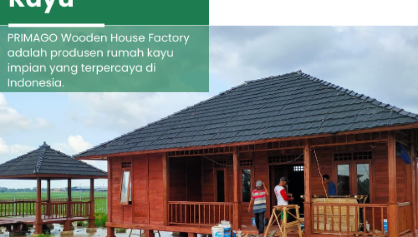 Pabrik Jual Rumah Villa Gazebo Saung Joglo Pendopo Musholla Kayu Panggung Adat Lumbung Limas Knock Down Bongkar Pasang di Jakarta