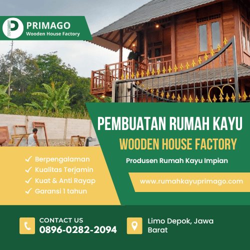pembuatan rumah kayu